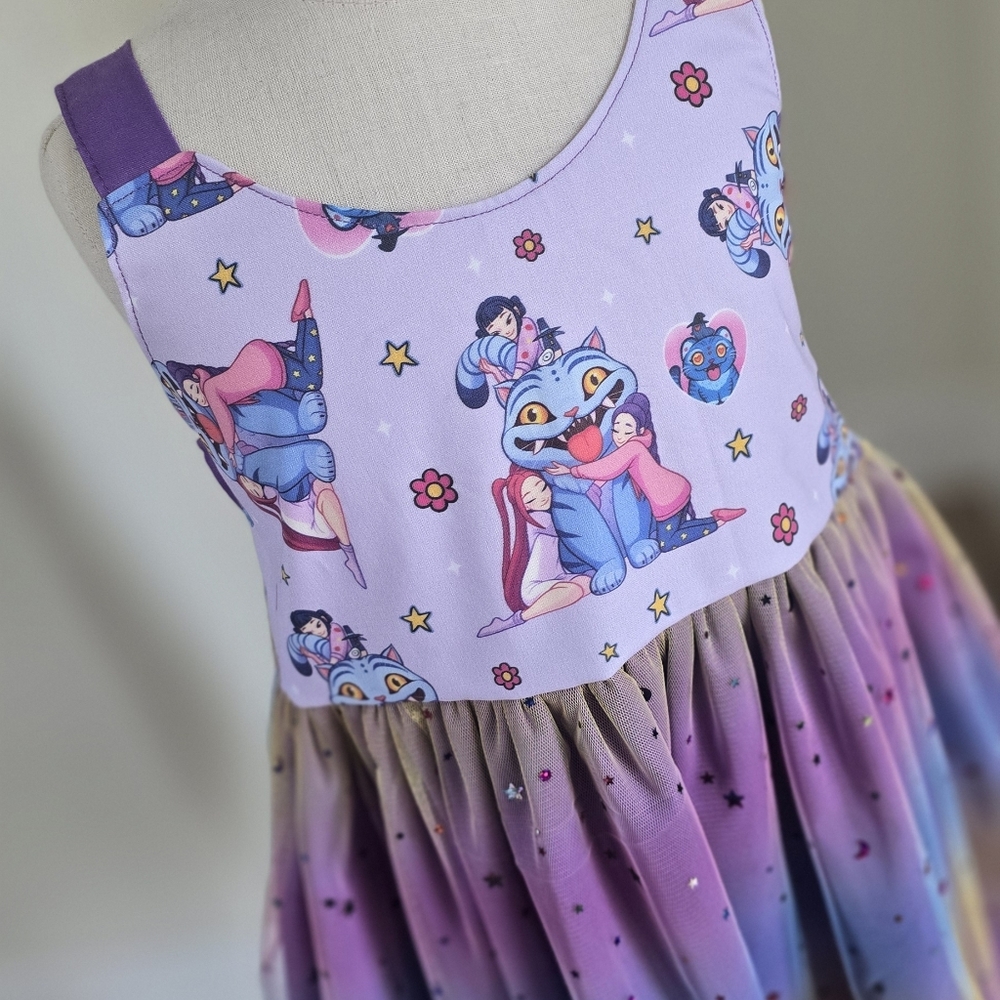 K-pop demon hunters dress